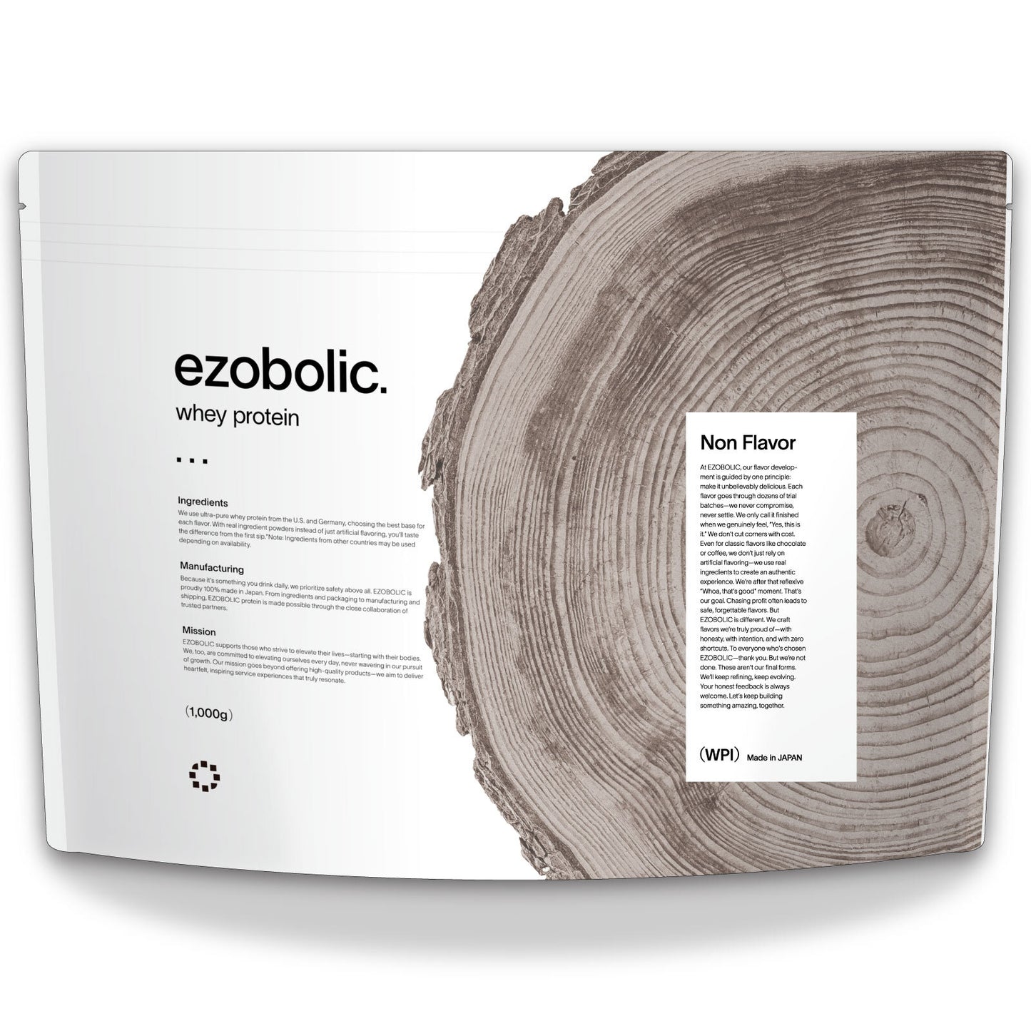 EZOBOLICプロテイン WPI100% ノンフレーバー