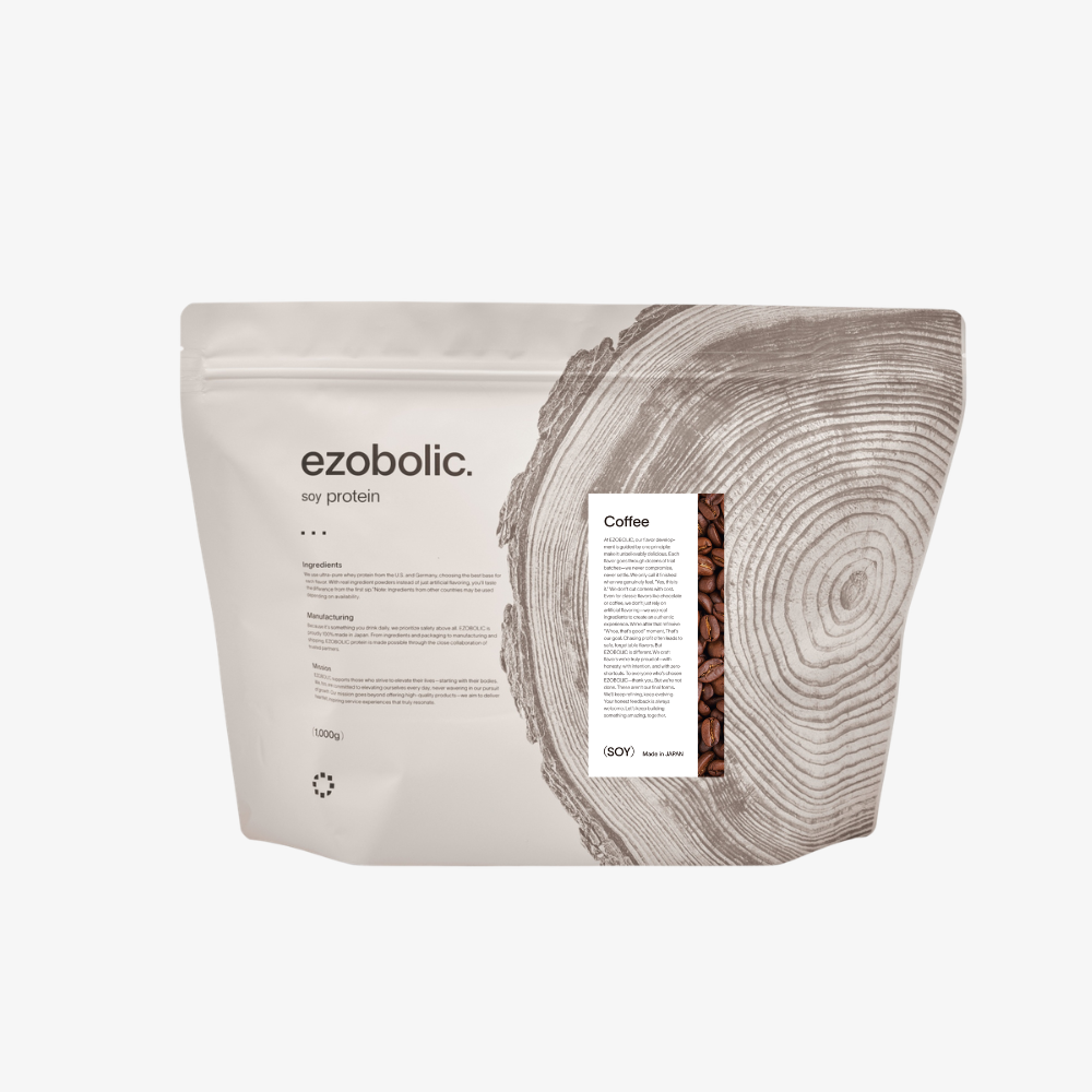 ezobolicソイプロテイン コーヒー風味 -coming soon-