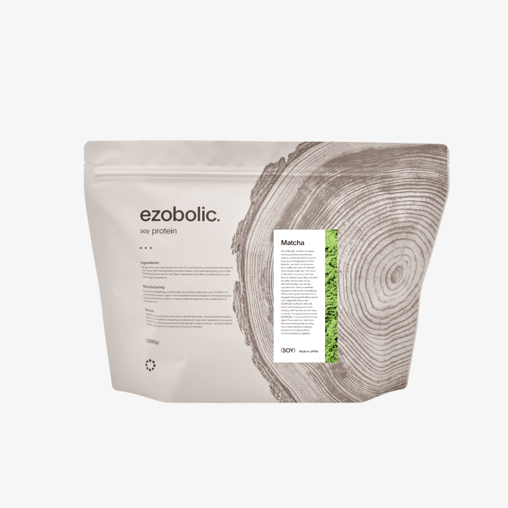 ezobolicソイプロテイン 抹茶風味｜エゾボリック公式