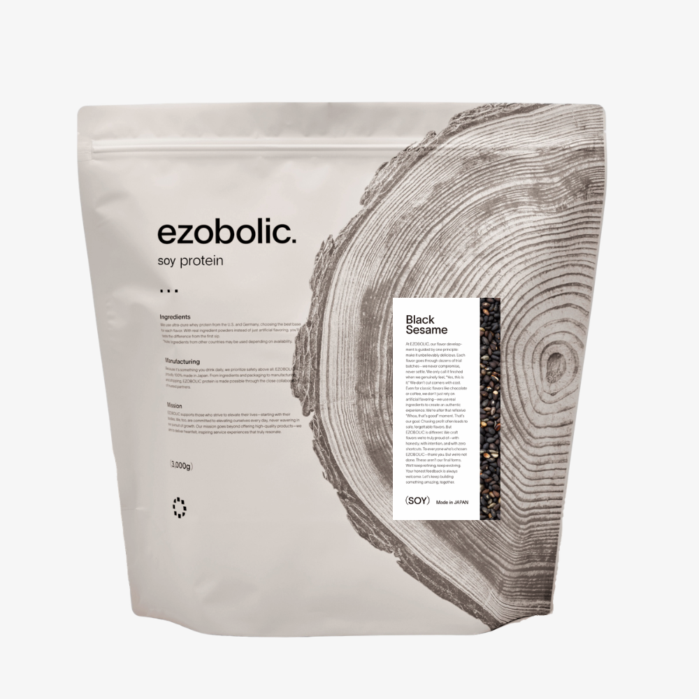 ezobolicソイプロテイン 黒ごま風味