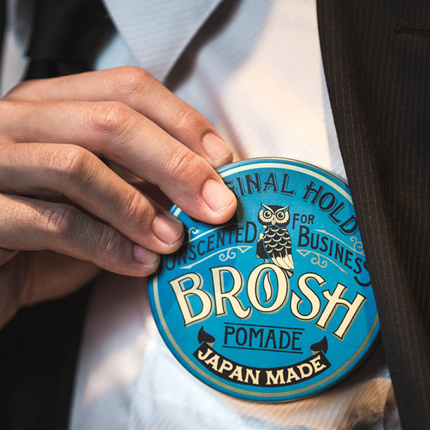 無香料ポマード／BROSH （ポマード）