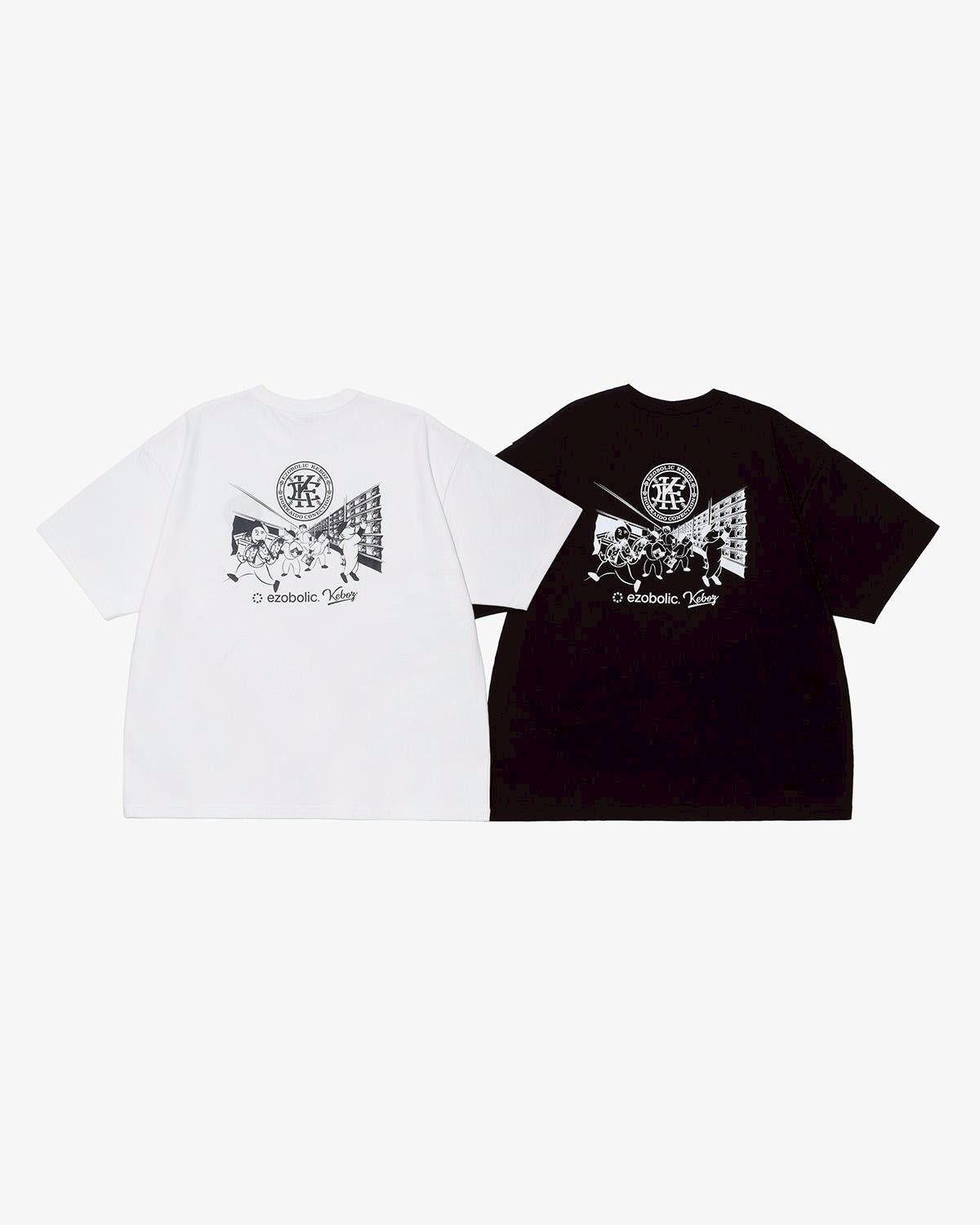ezobolic×KEBOZ SHOP S/S TEE