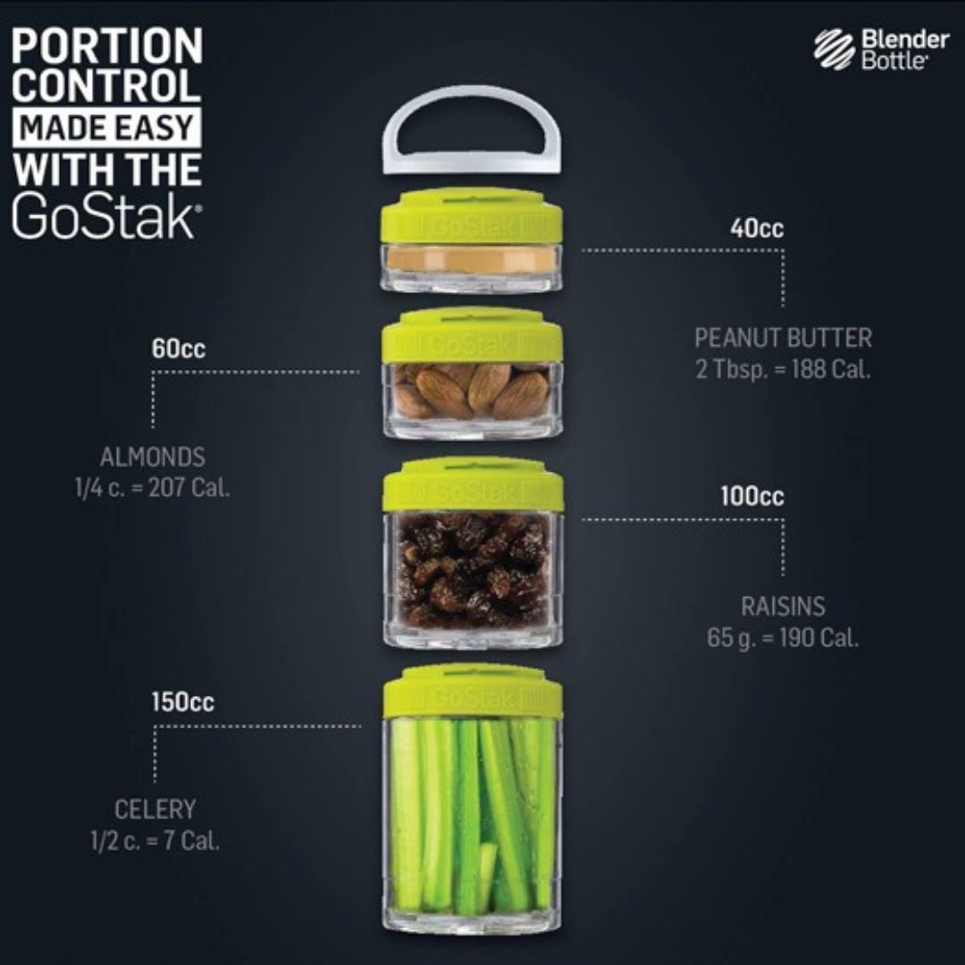 BlenderBottle GoStakStarter4Pack