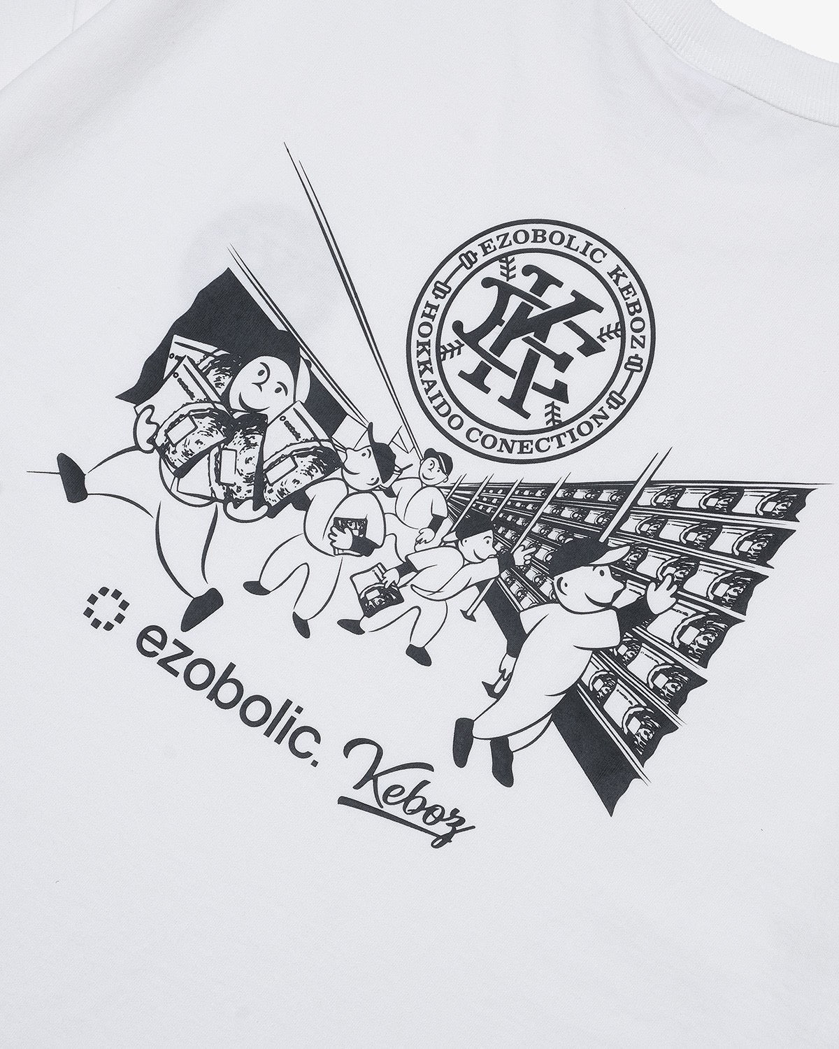 EZOBOLIC×KEBOZ SHOP S/S TEE