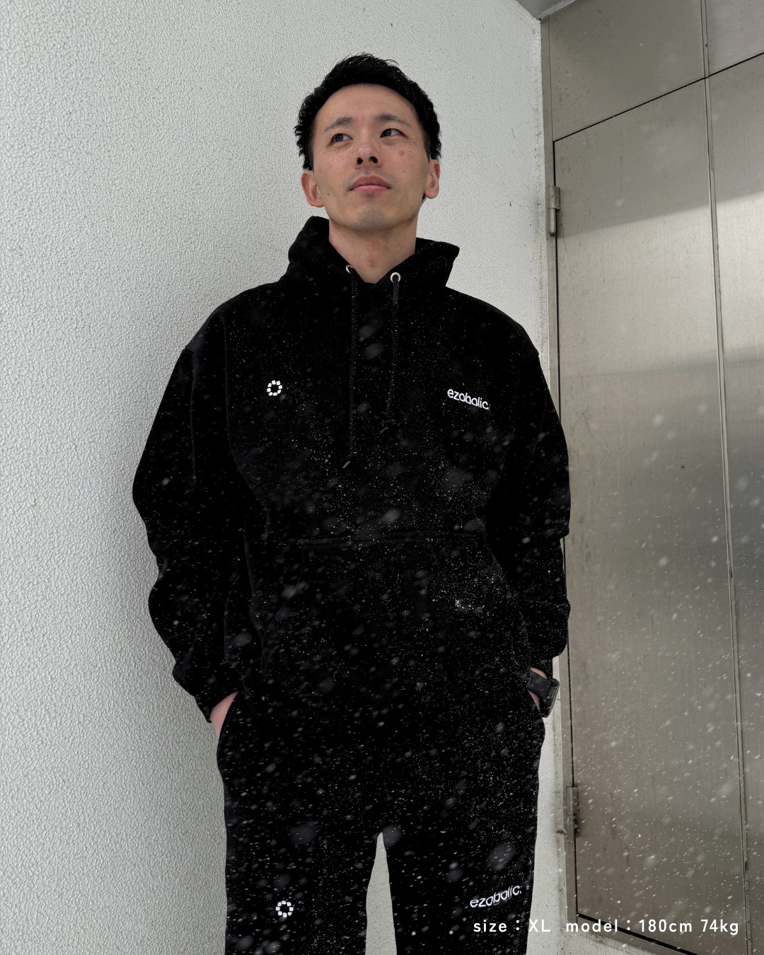 BOC ブラック パーカー XL ezobolic スタンダードパーカー｜エゾボリック公式