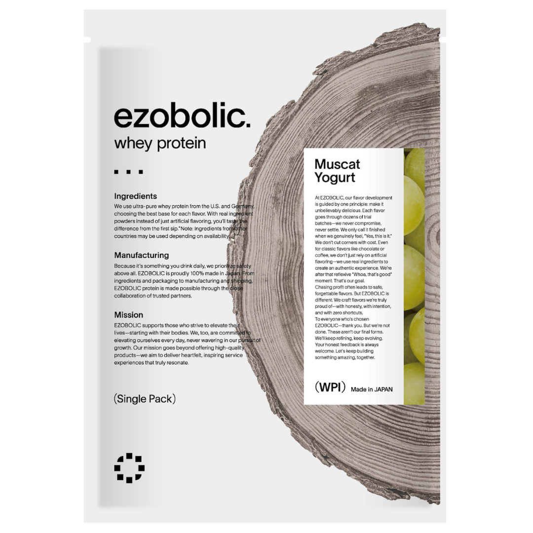EZOBOLICプロテイン　WPI100% マスカットヨーグルト