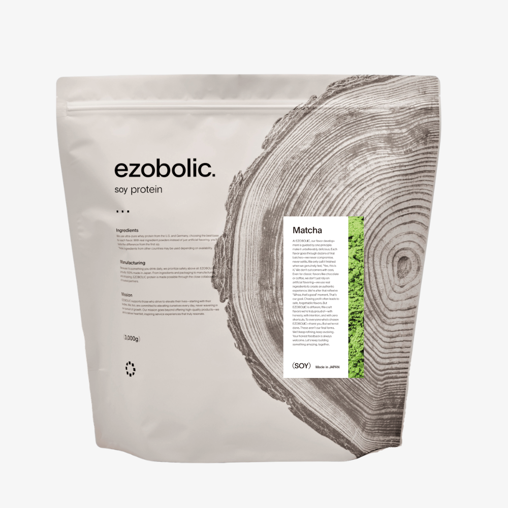 ezobolicソイプロテイン 抹茶風味