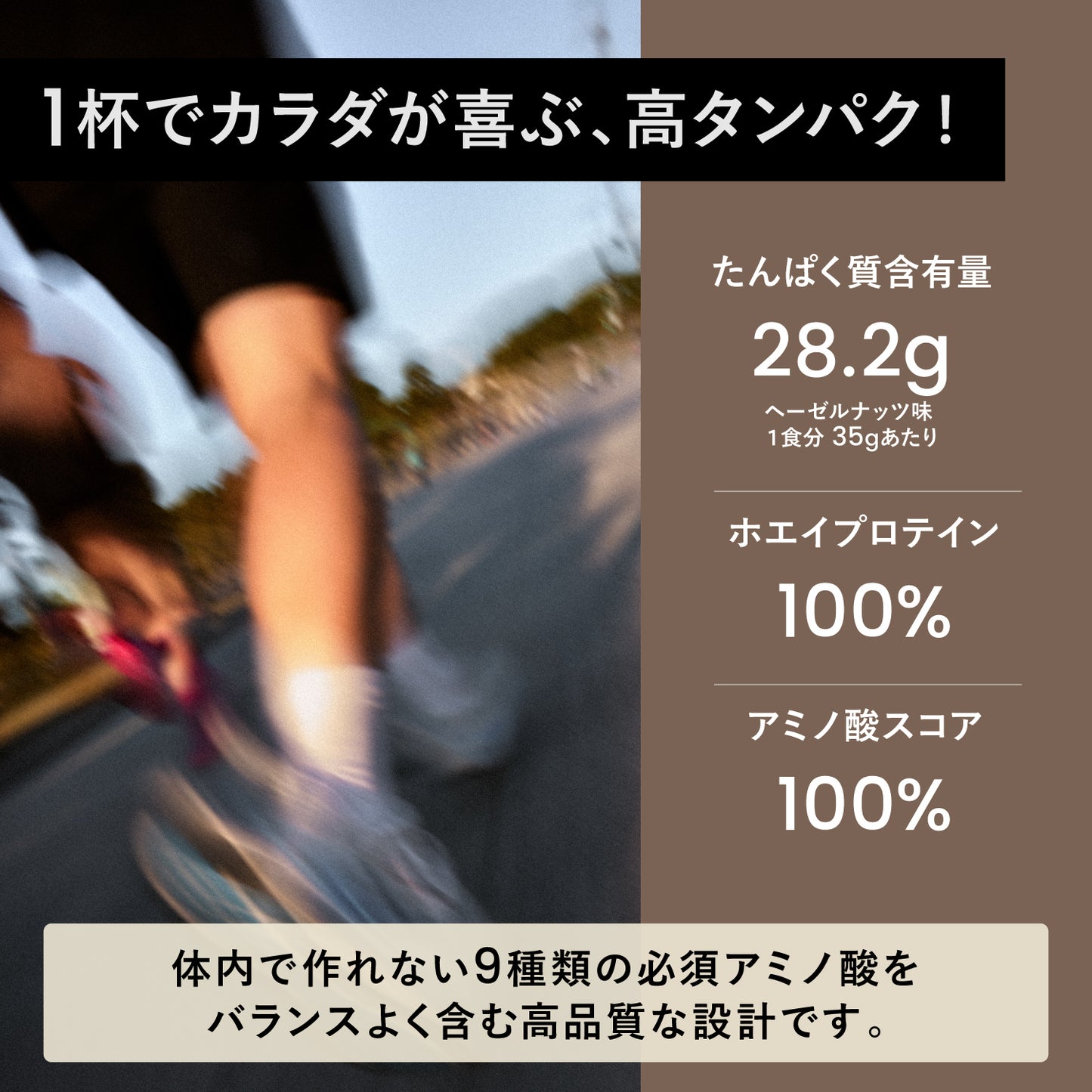 ezobolicプロテイン　WPI100% ヘーゼルナッツ