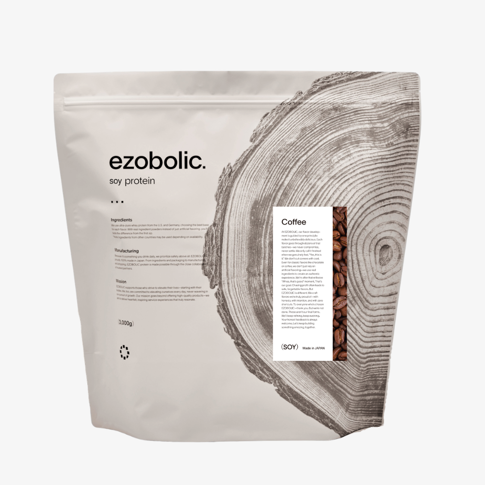 ezobolicソイプロテイン コーヒー風味 -coming soon-