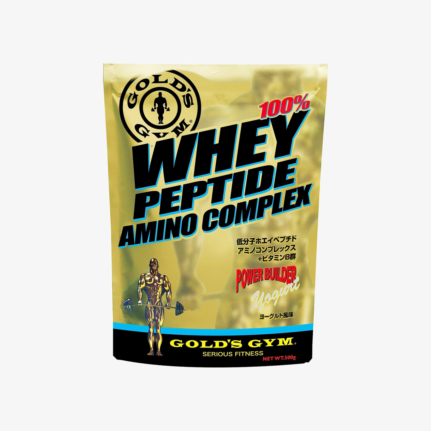 GOLD'SGYM ホエイペプチドアミノコンプレックス ヨーグルト風味500g