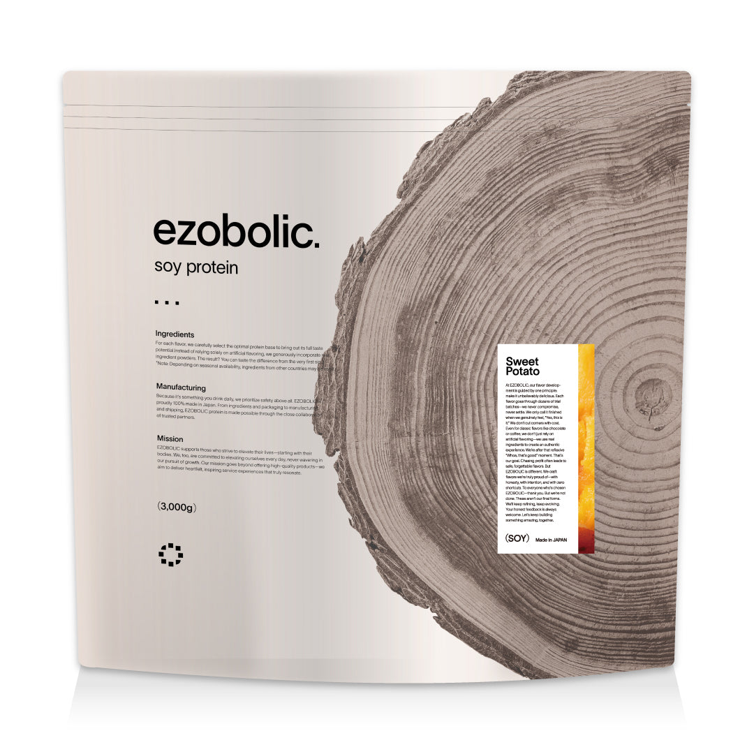 ezobolicソイプロテイン スイートポテト風味 -coming soon-